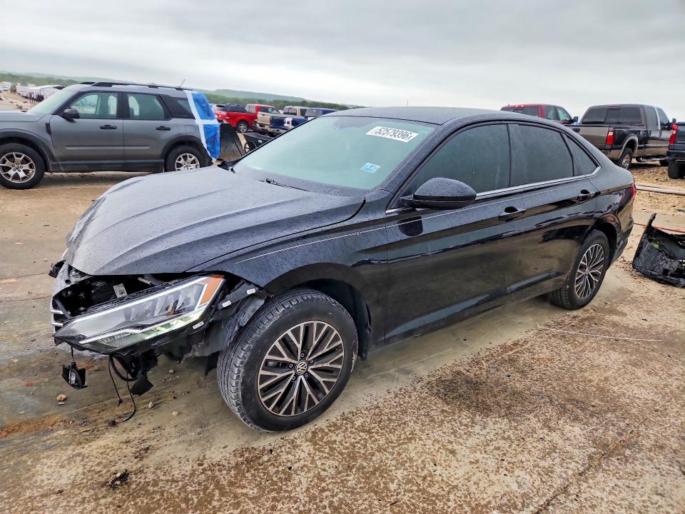 2020 Volkswagen Jetta VIN 3VWC57BU1LM095500 COPART salvage auction — FRONT END, Tx - Salvage Vehicle Title, sold $4,150 on 2026-07-06 (photo 1)