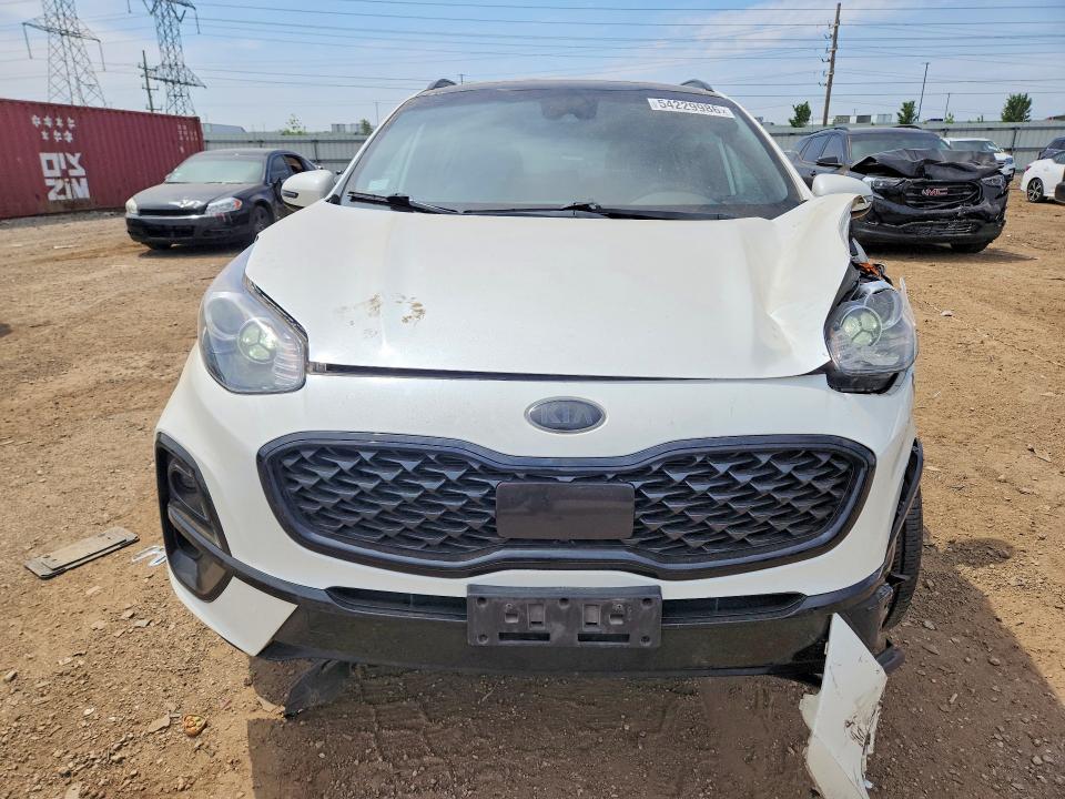 2022 Kia VIN KNDP6CAC7N7022275 COPART salvage auction — FRONT END, Il - Salvage Certificate, sold $4,100 on 2026-07-28 (photo 5)