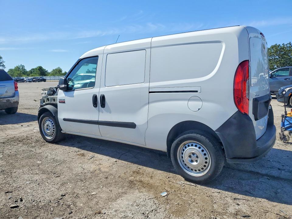 2021 Ram Promaster city VIN ZFBHRFAB0M6T45160 COPART salvage auction — FRONT END, In - Cert Of Title-Salvage Title, sold $275 on 2026-07-27 (photo 2)
