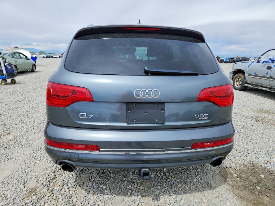 2015 Audi Q7 VIN WA1LGAFE5FD028048 COPART salvage auction — SIDE, Co - Public - Salvage Title, sold $3,450 on 2026-07-07 (photo 6)