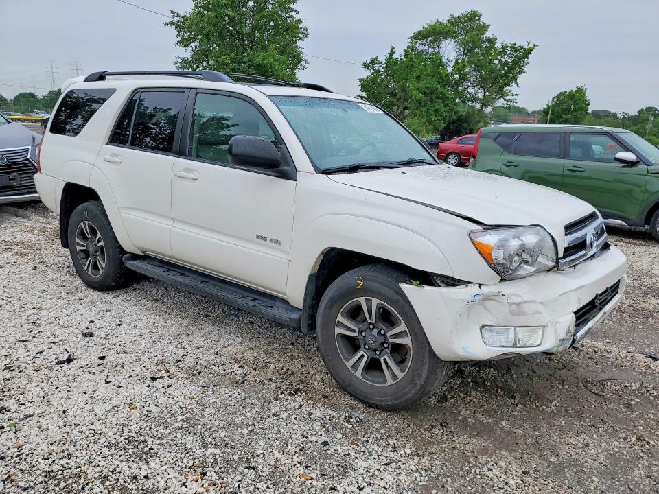 2005 Toyota 4runner VIN JTEBT14R350047833 COPART salvage auction — FRONT END, Md - Cert Of Salvage > 75% Damage, sold $4,300 on 2026-07-02 (photo 4)