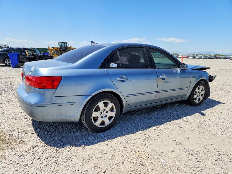 2009 Hyundai Sonata VIN 5NPET46CX9H538131 COPART salvage auction — FRONT END, CO - SALVAGE TITLE, sold $250 on 2026-07-09 (photo 3)