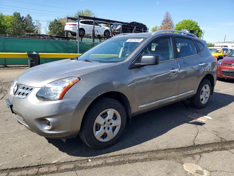 2014 Nissan Rogue VIN JN8AS5MV6EW715939 COPART salvage auction — SIDE, Co - Public - Salvage Title, sold $875 on 2026-07-09 (photo 1)