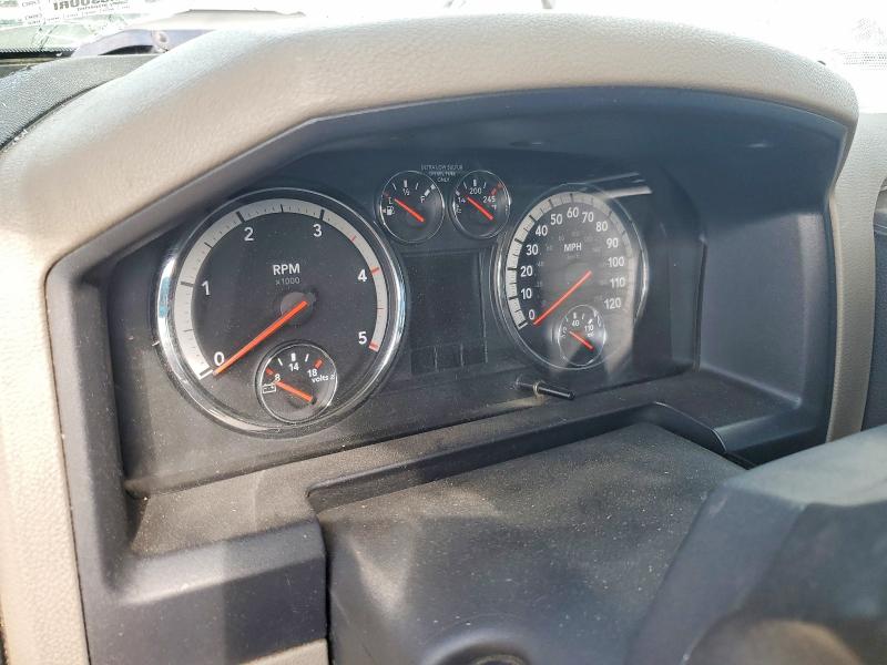 2010 Dodge Ram 2500 VIN 3D7UT2CL2AG114692 COPART salvage auction — VANDALISM, Mo - Salvage Certificate Of Title, sold $1,900 on 2026-07-09 (photo 9)