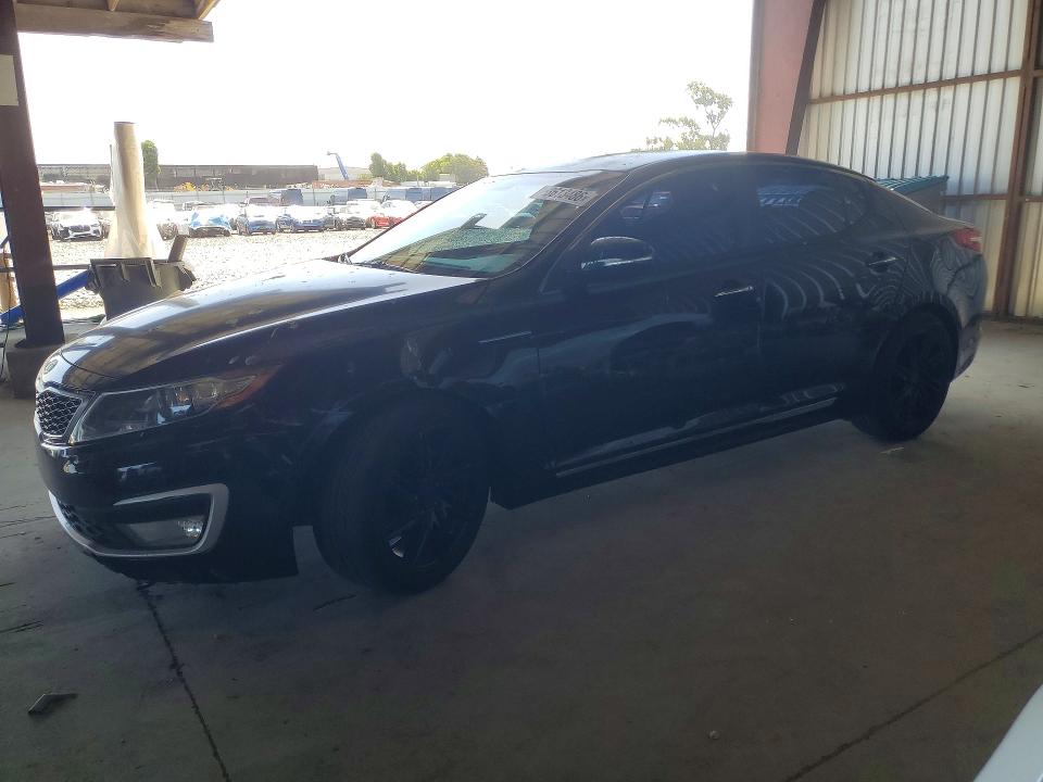 2012 Kia VIN KNAGM4AD4C5016394 COPART salvage auction — SIDE, Ca - Salvage Certificate, sold $1,550 on 2026-07-06 (photo 1)