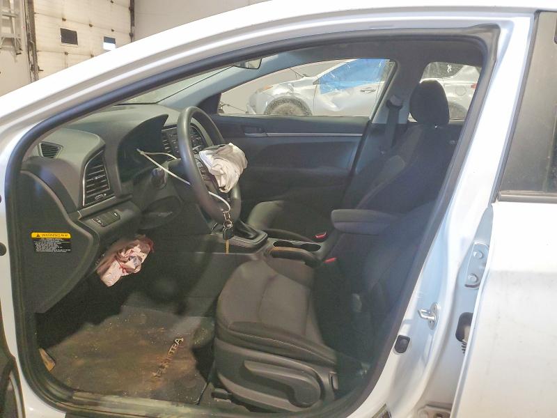 2017 Hyundai Elantra VIN 5NPD74LF3HH122113 COPART salvage auction — FRONT END, Pe - Salvage Title, sold $1,950 on 2026-07-09 (photo 7)