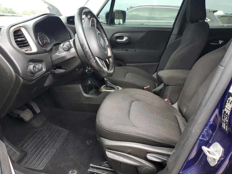 2017 Jeep Renegade VIN ZACCJABBXHPG43931 COPART salvage auction — FRONT END, Fl - Cert Of Title Slvg Rebuildable, sold $950 on 2026-07-31 (photo 7)