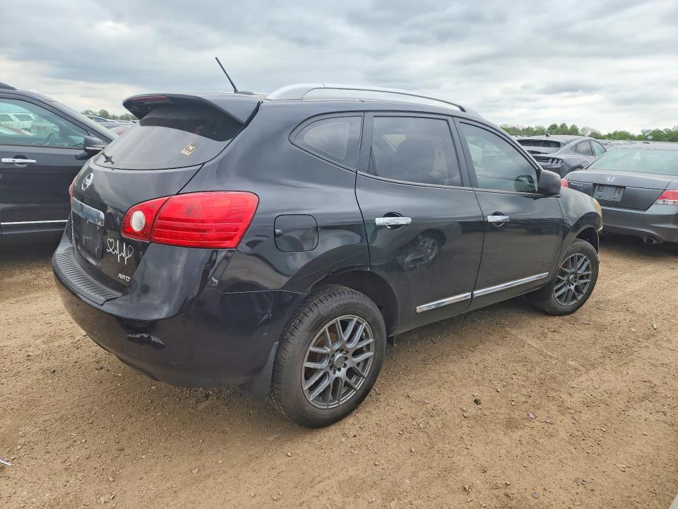2014 Nissan Rogue VIN JN8AS5MV0EW719758 COPART salvage auction — FRONT END, Il - Salvage Certificate, sold $525 on 2026-07-07 (photo 3)