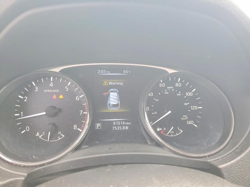 2016 Nissan Rogue VIN JN8AT2MV2GW139202 COPART salvage auction — REAR END, Mo - Salvage Certificate Of Title, sold $2,150 on 2026-07-24 (photo 9)
