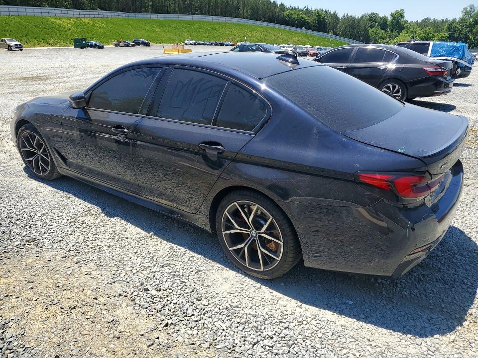 2023 BMW 5er VIN WBA73BJ07PWX99005 COPART salvage auction — REAR END, Nc - Salvage Certificate Of Title, sold $2,550 on 2026-07-09 (photo 2)