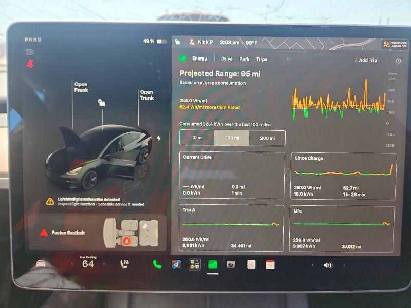2023 Tesla Model 3 VIN 5YJ3E1EA2PF467924 COPART salvage auction — HAIL, Tx - Certificate Of Title, sold $1,150 on 2026-07-10 (photo 9)