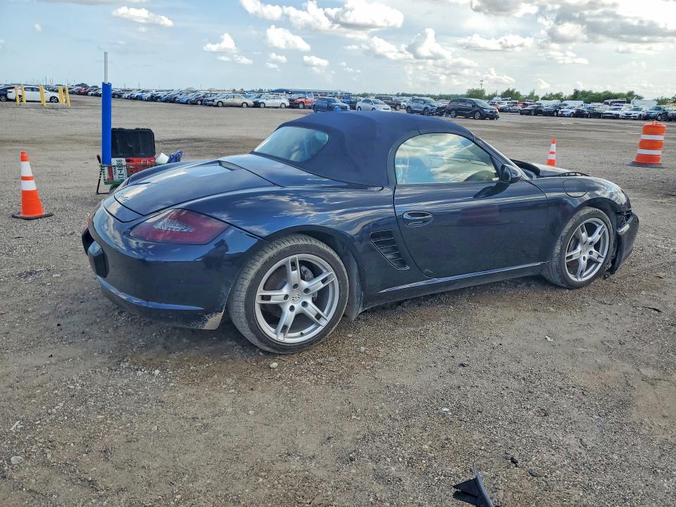 2006 Porsche Boxster VIN WP0CA29836U710333 COPART salvage auction — FRONT END, Tx - Salvage Vehicle Title, sold $3,000 on 2026-07-02 (photo 3)
