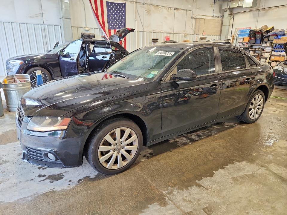 2012 Audi A4 VIN WAUBFAFL7CN002959 COPART salvage auction — UNDERCARRIAGE, Id - Salvage Certificate Of Title, sold $525 on 2026-07-28 (photo 1)