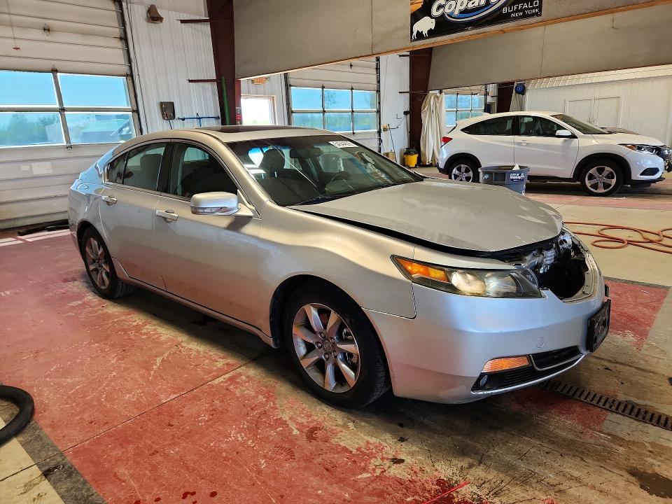 2012 Acura Tl VIN 19UUA8F2XCA036980 COPART salvage auction — SIDE, Ny - Mv-907A Salvage Certificate, sold $900 on 2026-07-06 (photo 4)