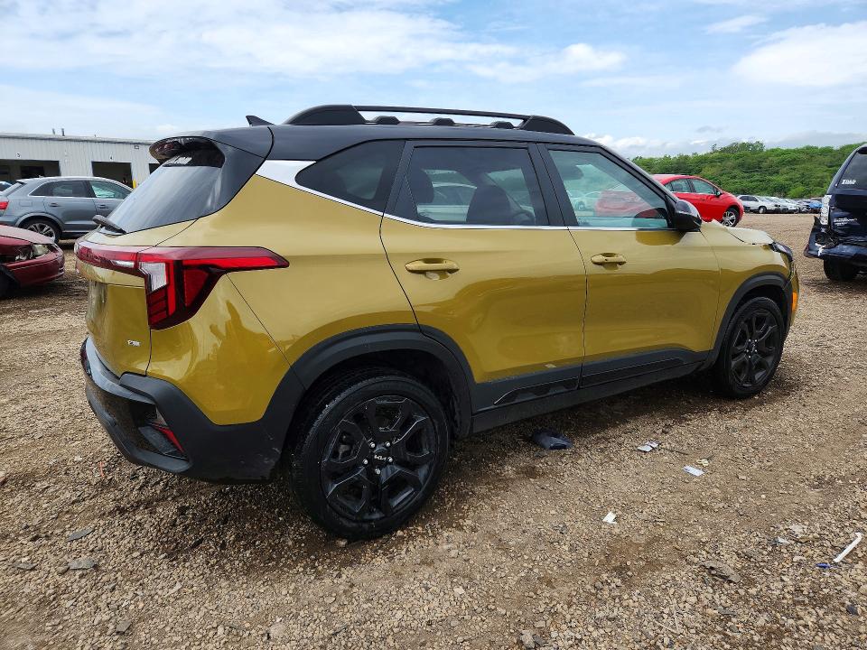 2024 Kia Seltos VIN KNDEUCA70R7611013 COPART salvage auction — FRONT END, Il - Salvage Certificate, sold $4,450 on 2026-07-31 (photo 3)