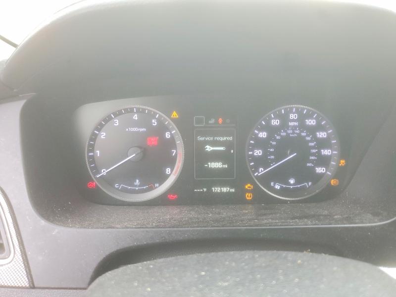 2015 Hyundai Sonata VIN 5NPE34AF0FH103969 COPART salvage auction — FRONT END, Tn - Certificate Of Title (P), sold $2,200 on 2026-07-09 (photo 9)