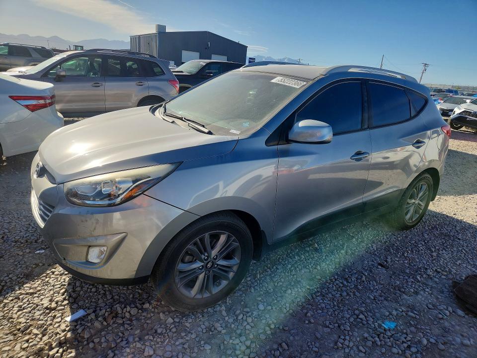 2015 Hyundai Tucson VIN KM8JUCAG4FU104283 — COPART salvage auction photo
