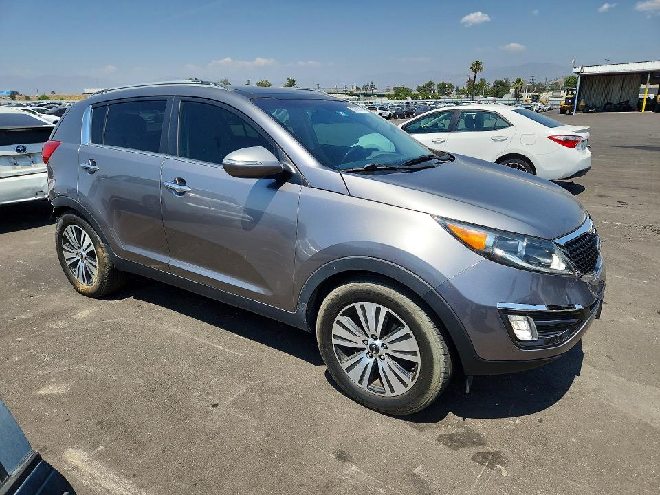 2015 Kia Sportage VIN KNDPC3AC3F7788594 COPART salvage auction — REAR END, Ca - Salvage Certificate, sold $1,300 on 2026-07-08 (photo 4)