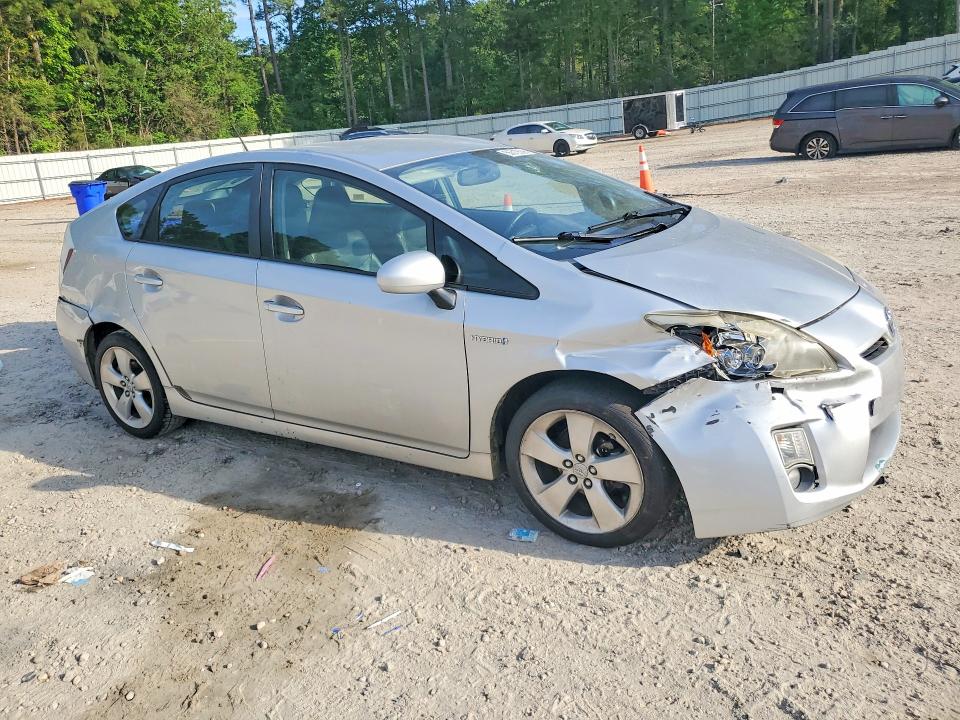 2010 Toyota Prius VIN JTDKN3DUXA0171123 COPART salvage auction — FRONT END, Nc - Salvage Certificate Of Title, sold $1,850 on 2026-07-06 (photo 4)