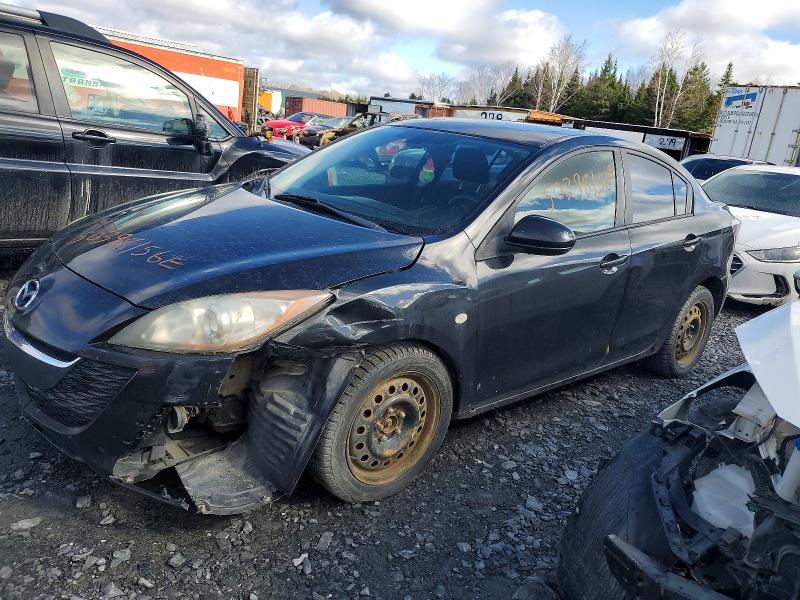 2010 Mazda 3 VIN JM1BL1SF0A1109707 COPART salvage auction — FRONT END, Qc - Gravement Accidente, sold $125 on 2026-07-07 (photo 1)