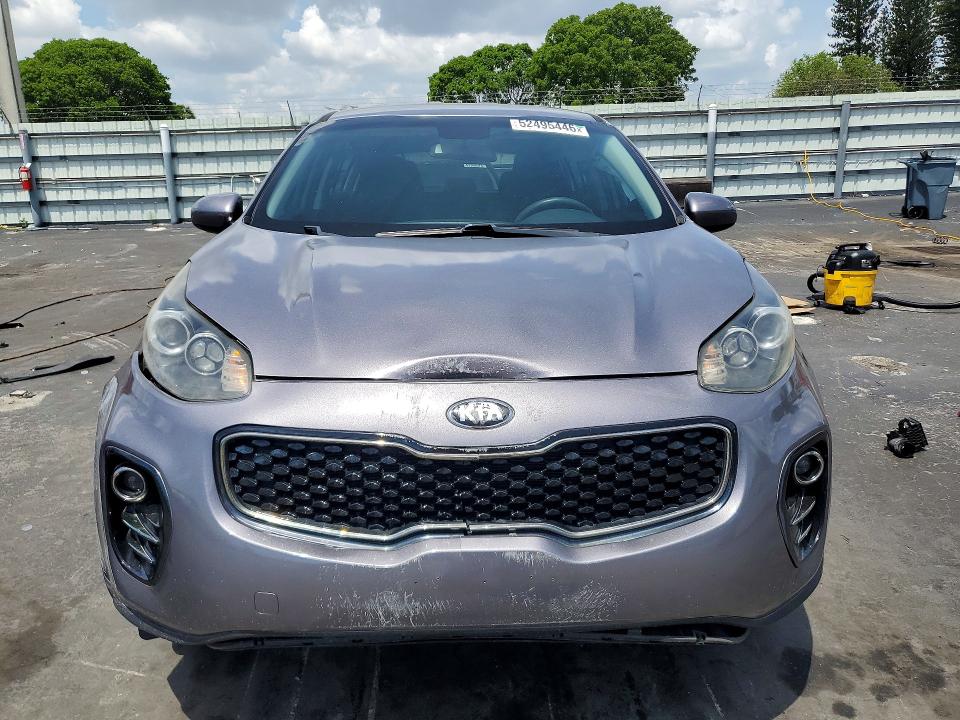 2018 Kia Sportage VIN KNDPMCAC9J7370546 COPART salvage auction — SIDE, FL - CERT OF TITLE SLVG REBUILDABLE, sold $2,700 on 2026-07-15 (photo 5)
