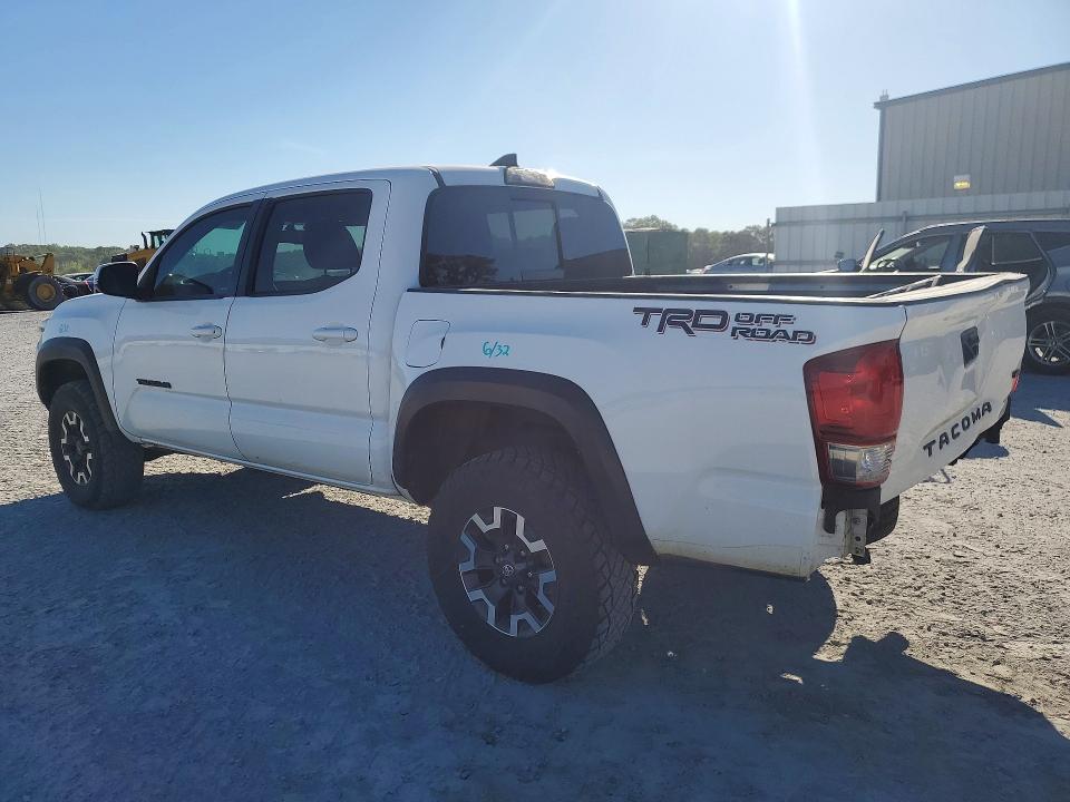 2017 Toyota Tacoma VIN 5TFAZ5CN1HX037768 COPART salvage auction — REAR END, Nc - Salvage Certificate Of Title, sold $16,000 on 2026-07-08 (photo 2)