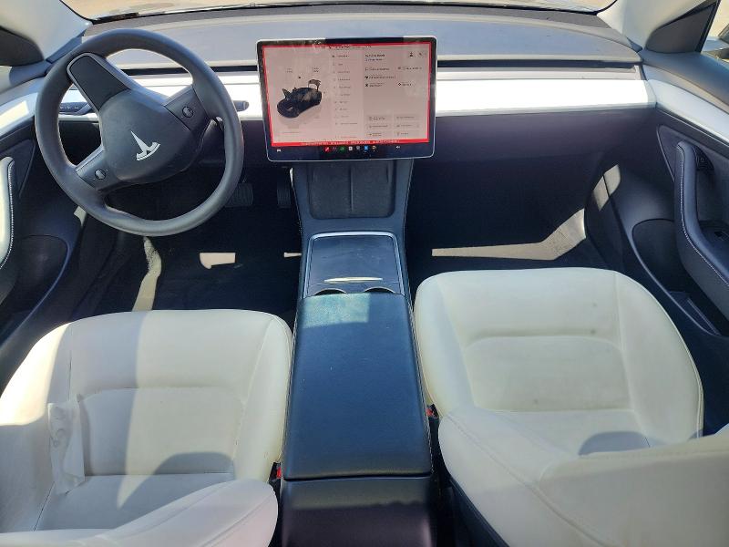 2023 Tesla Model 3 VIN 5YJ3E1EAXPF581783 COPART salvage auction — REAR END, CA - SALVAGE CERTIFICATE, sold $8,200 on 2026-07-21 (photo 8)