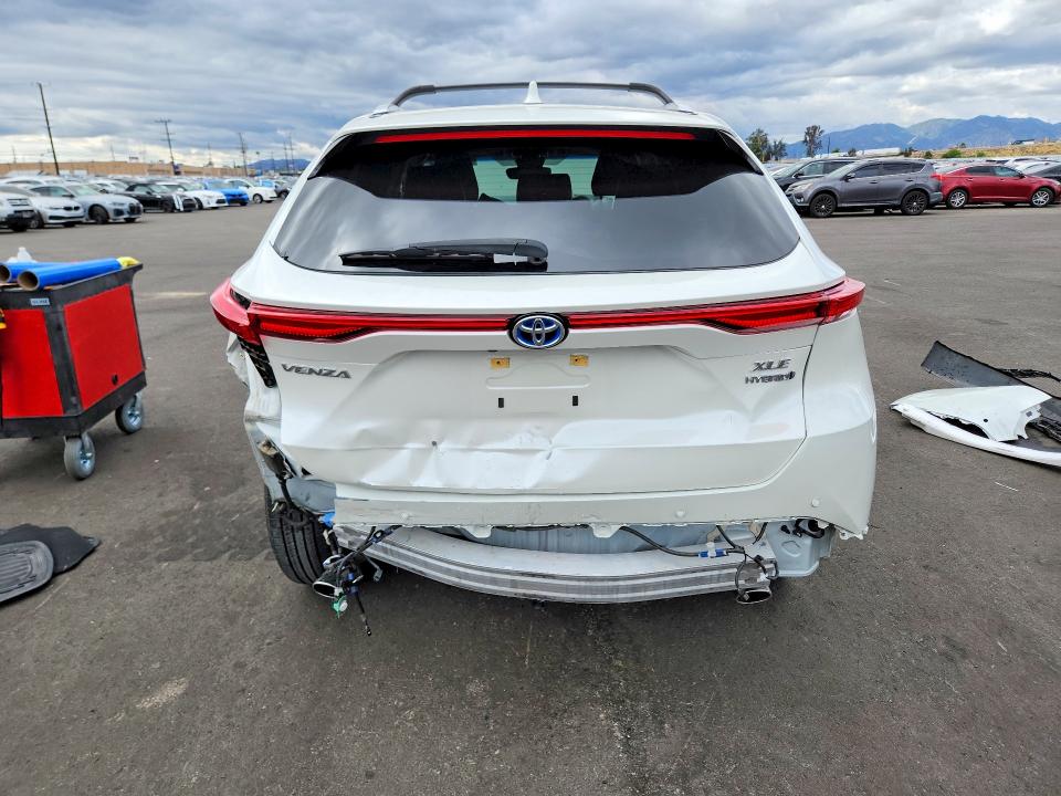 2021 Toyota VIN JTEAAAAH4MJ059074 COPART salvage auction — REAR END, Salvage Title, sold $10,800 on 2026-07-13 (photo 6)