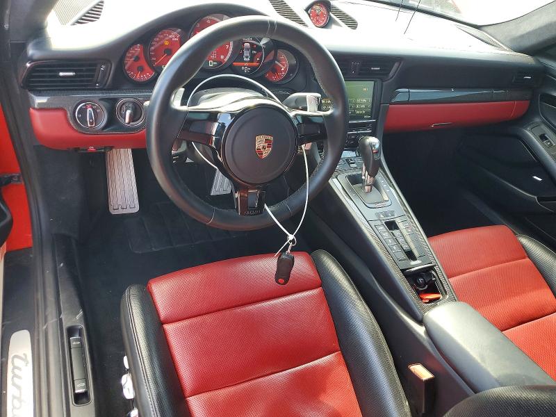 2014 Porsche 911 VIN WP0AD2A96ES166777 COPART salvage auction — FRONT END, Fl - Cert Of Title Slvg Rebuildable, sold $62,000 on 2026-08-06 (photo 8)