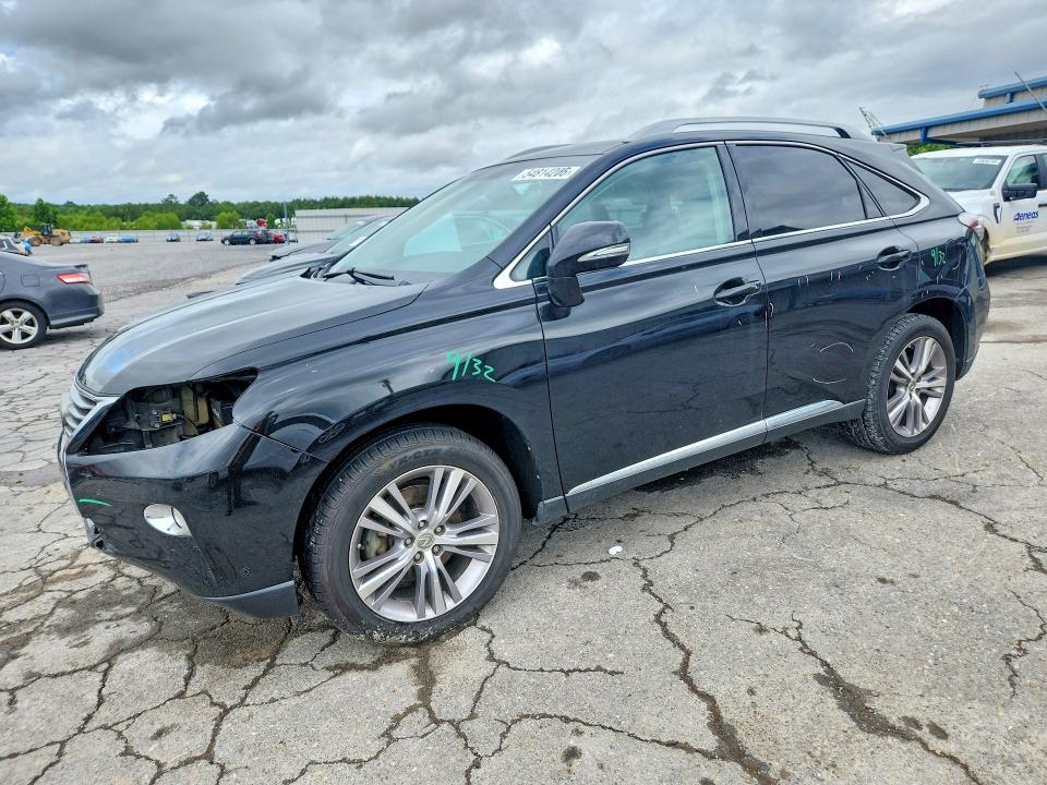 2015 Lexus Rx 350 VIN 2T2ZK1BA3FC167282 COPART salvage auction — FRONT END, Tn - Salvage Certificate, sold $7,200 on 2026-07-13 (photo 1)
