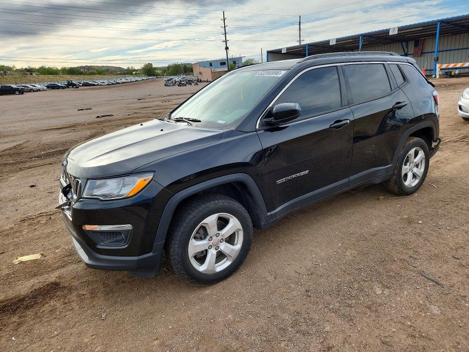 2020 Jeep Compass VIN 3C4NJDBB2LT145315 COPART salvage auction — REAR END, Co - Salvage Title, sold $275 on 2026-07-22 (photo 1)