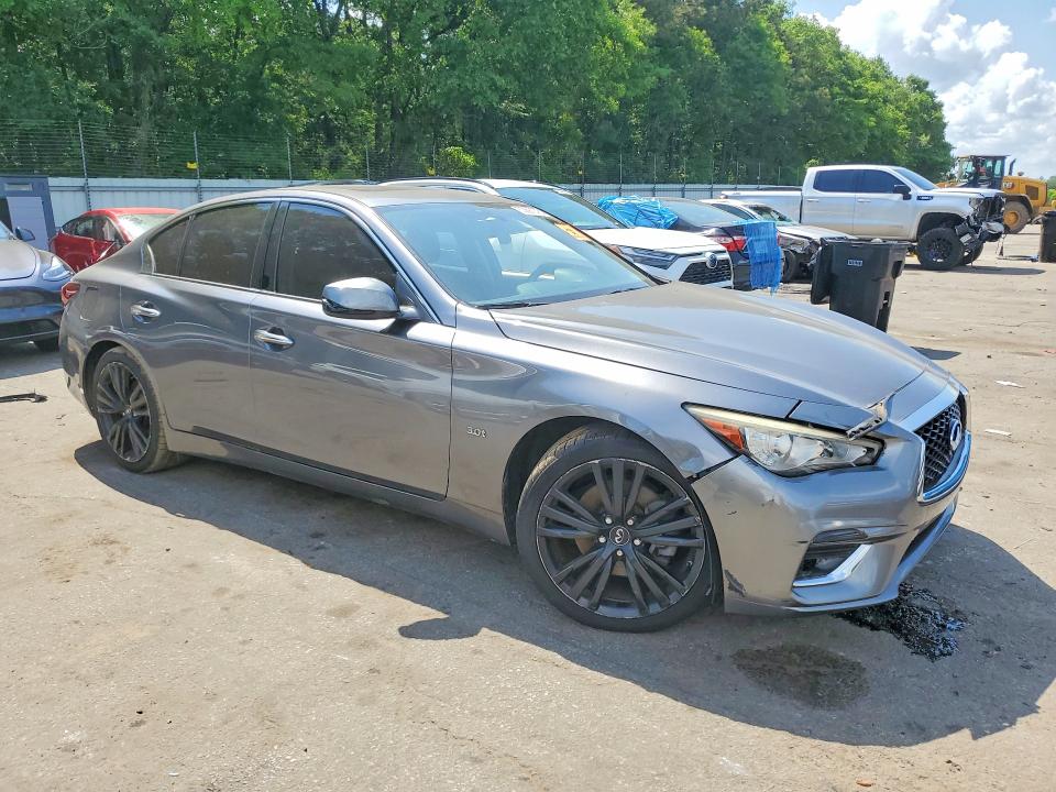 2018 Infiniti VIN JN1EV7AP1JM366428 COPART salvage auction — WATER/FLOOD, Salvage Title, sold $800 on 2026-07-24 (photo 4)