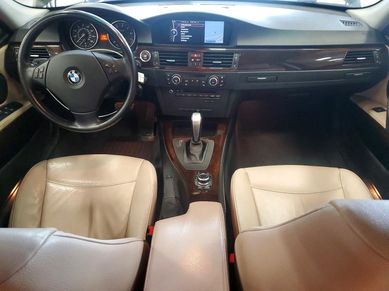 2012 BMW 3er VIN WBAUU3C58CA543185 COPART salvage auction — REAR END, MN - CERT OF TITLE-SALVAGE, sold $2,050 on 2026-07-07 (photo 8)