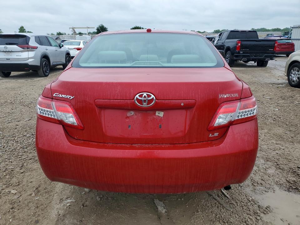 2010 Toyota Camry VIN 4T4BF3EK9AR036722 COPART salvage auction — FRONT END, Mo - Salvage Certificate Of Title, sold $1,650 on 2026-07-09 (photo 6)