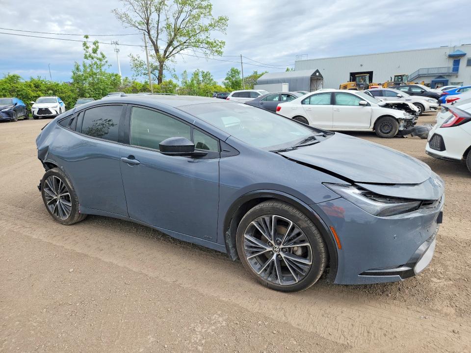 2024 Toyota Prius VIN JTDADABU1R3014841 COPART salvage auction — REAR END, Qc - Gravement Accidente, sold $9,000 on 2026-07-14 (photo 4)