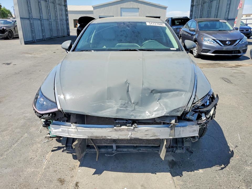 2021 Hyundai Sonata VIN 5NPEL4JA2MH092085 COPART salvage auction — FRONT END, Ca - Salvage Certificate, sold $4,000 on 2026-07-13 (photo 5)