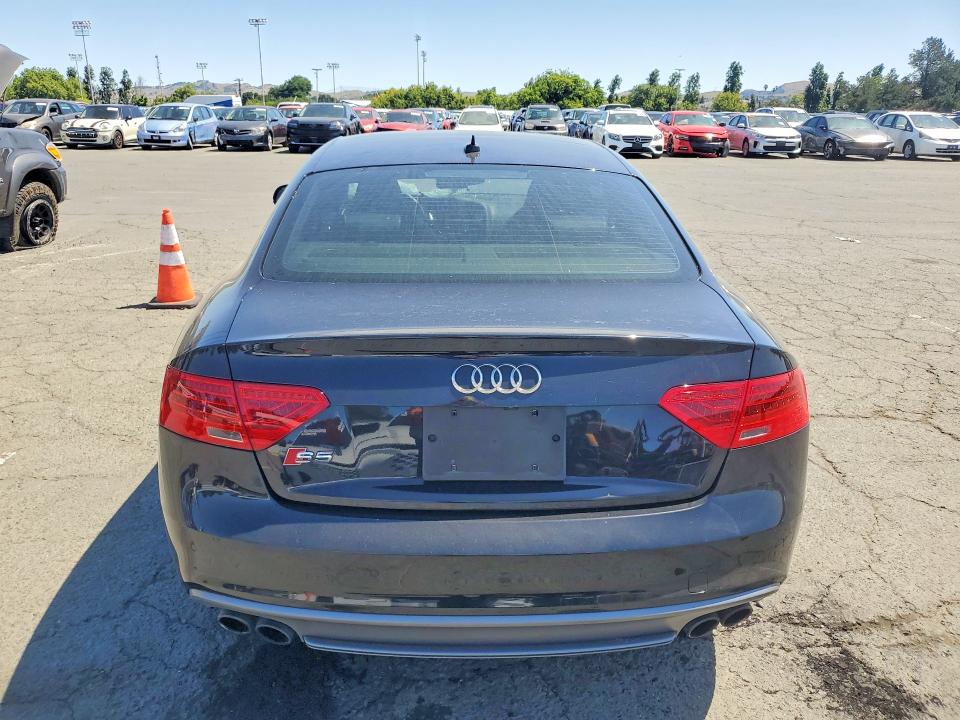 2014 Audi Rs5 VIN WAUVGAFR0EA014153 COPART salvage auction — FRONT END, Ca - Salvage Certificate, sold $1,700 on 2026-07-31 (photo 6)