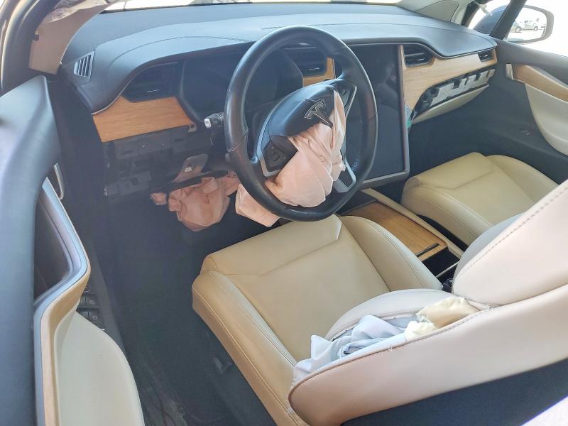 2018 Tesla Model x VIN 5YJXCAE22JF139572 COPART salvage auction — FRONT END, Ca - Salvage Certificate, sold $200 on 2026-07-28 (photo 8)