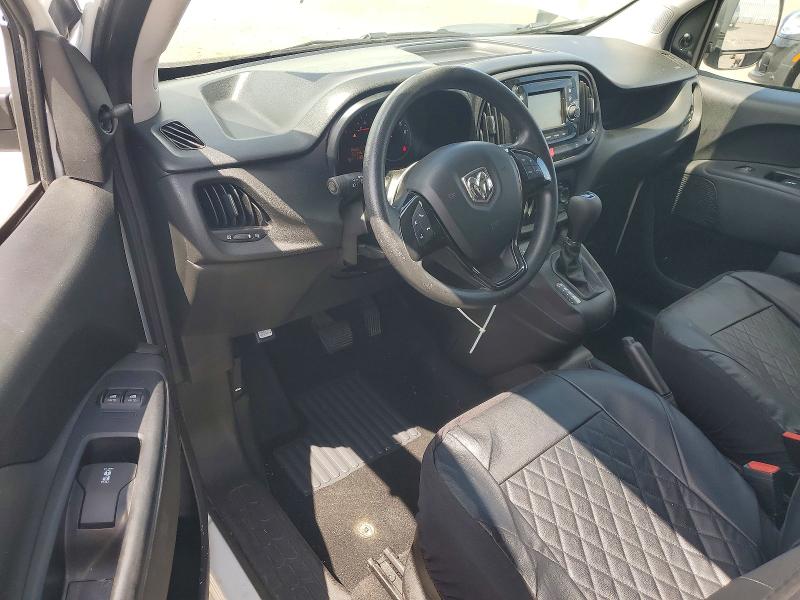 2021 Ram Promaster city VIN ZFBHRFAB6M6U80899 COPART salvage auction — REAR END, Or - Salvage Title Certificate, sold $4,350 on 2026-07-08 (photo 8)
