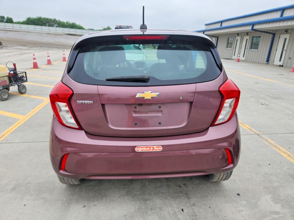 2021 Chevrolet Spark VIN KL8CB6SA8MC714875 COPART salvage auction — FRONT END, IN - CERT OF TITLE-SALVAGE TITLE, sold $400 on 2026-07-09 (photo 6)