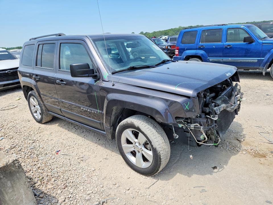 2015 Jeep Liberty (patriot) VIN 1C4NJRFB1FD425695 COPART salvage auction — FRONT END, Mo - Salvage Certificate Of Title, sold $1,100 on 2026-07-02 (photo 4)