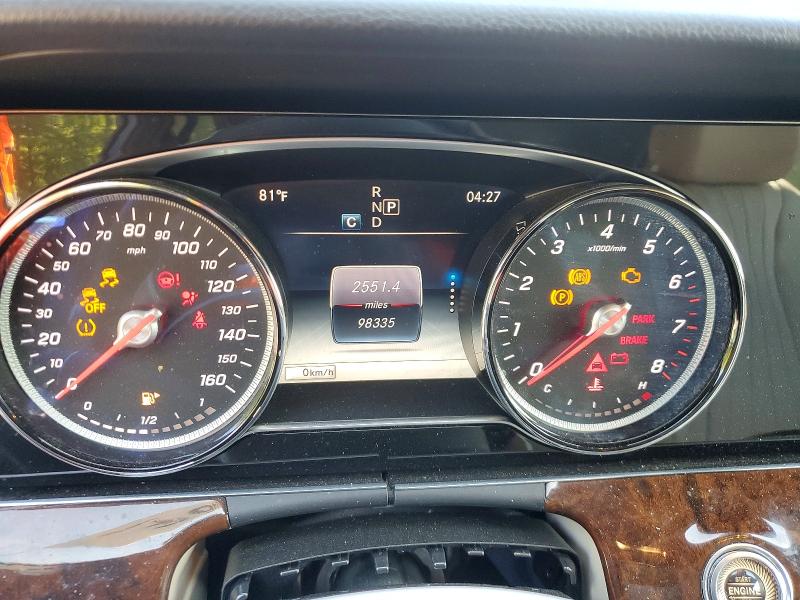 2018 Mercedes-benz VIN WDDZF4KB4JA404853 COPART salvage auction — FRONT END, Id - Salvage Certificate Of Title, sold $5,700 on 2026-08-11 (photo 9)