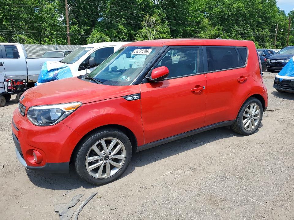 2017 Kia VIN KNDJP3A58H7416571 COPART salvage auction — VANDALISM, Pa - Certificate Of Salvage, sold $950 on 2026-07-13 (photo 1)