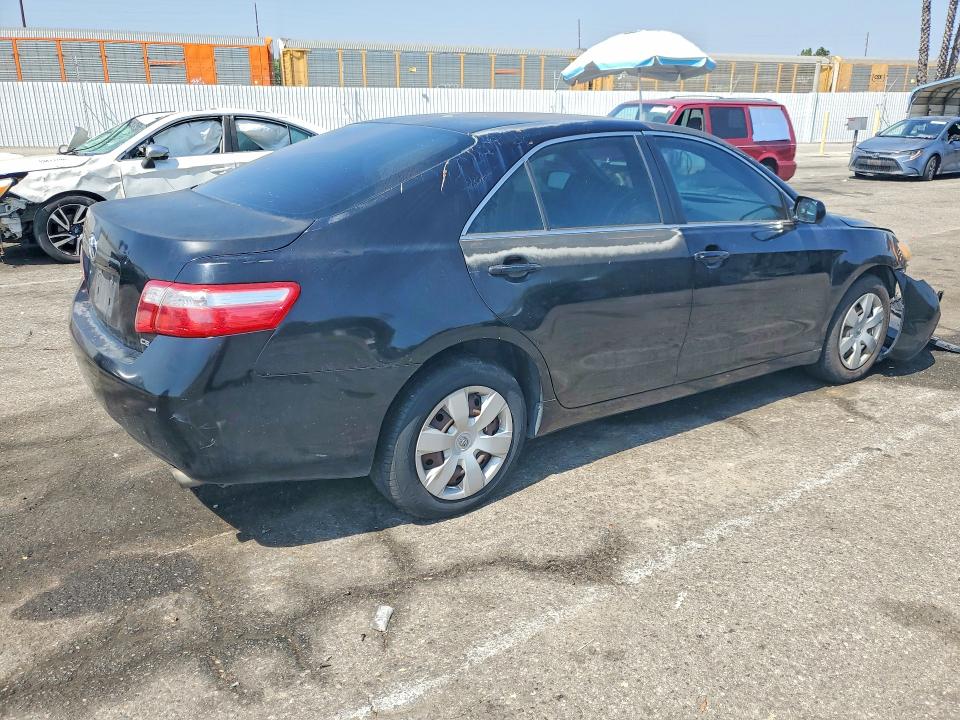 2007 Toyota Camry VIN JTNBE46K373051698 COPART salvage auction — FRONT END, Ca - Salvage Certificate, sold $600 on 2026-07-17 (photo 3)