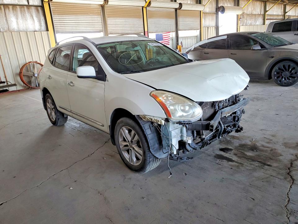 2013 Nissan Rogue sport VIN JN8AS5MTXDW514123 COPART salvage auction — FRONT END, Az - Cert Of Title - Salvage, sold $400 on 2026-07-13 (photo 4)