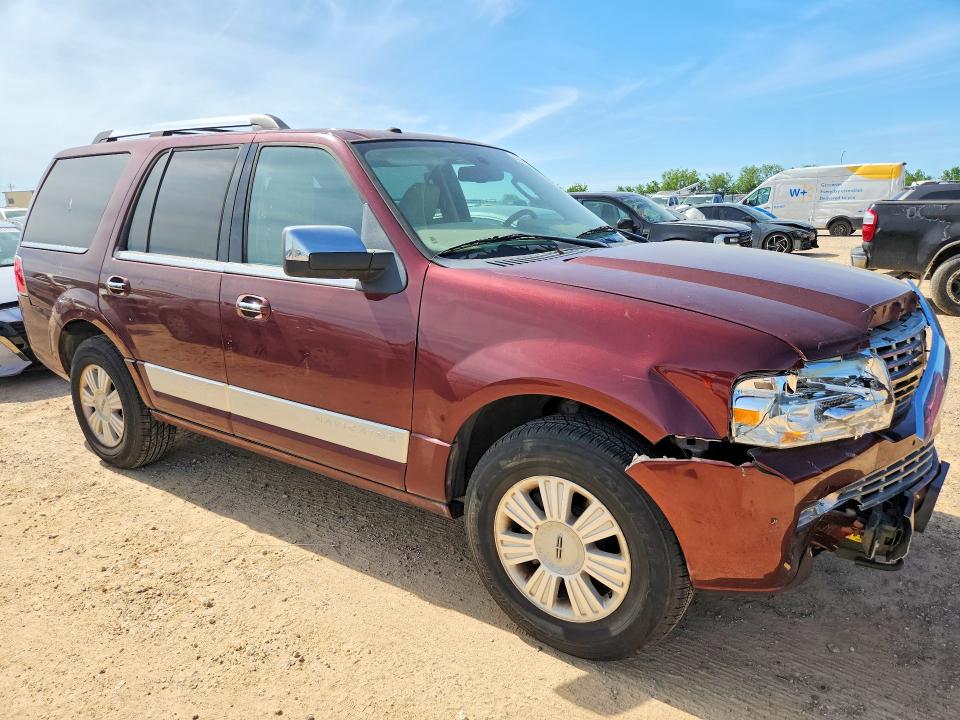 2010 Lincoln Navigator VIN 5LMJJ2H53AEJ10356 COPART salvage auction — FRONT END, Tx - Salvage Vehicle Title, sold $1,750 on 2026-07-02 (photo 4)