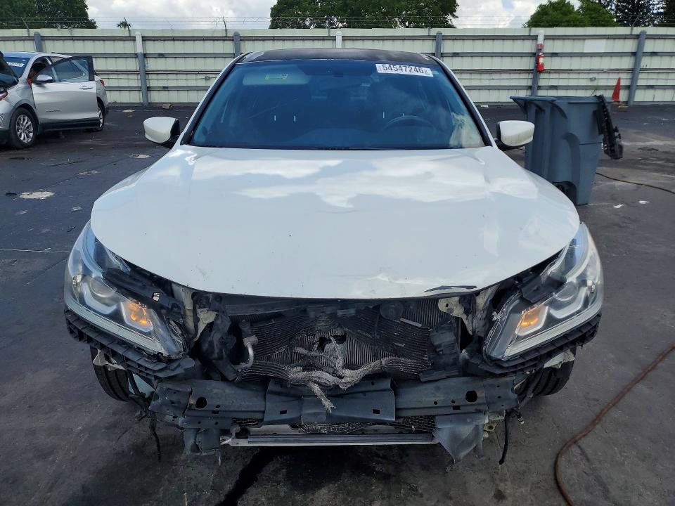 2014 Honda Accord VIN 1HGCR2F50EA237043 COPART salvage auction — FRONT END, Fl - Cert Of Ttl-Rebuilt&Slvg Rbld, sold $1,950 on 2026-07-09 (photo 5)