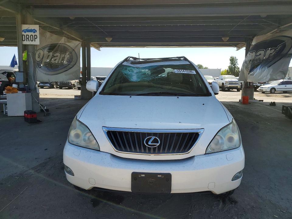 2009 Lexus Rx 350 VIN 2T2HK31U59C101002 COPART salvage auction — ROOF, Ca - Salvage Certificate, sold $1,750 on 2026-07-21 (photo 5)