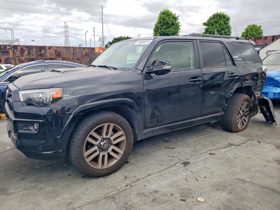 2022 Toyota 4runner VIN JTESU5JR4N5976392 COPART salvage auction — REAR END, CA - SALVAGE CERTIFICATE, sold $11,100 on 2026-07-22 (photo 1)