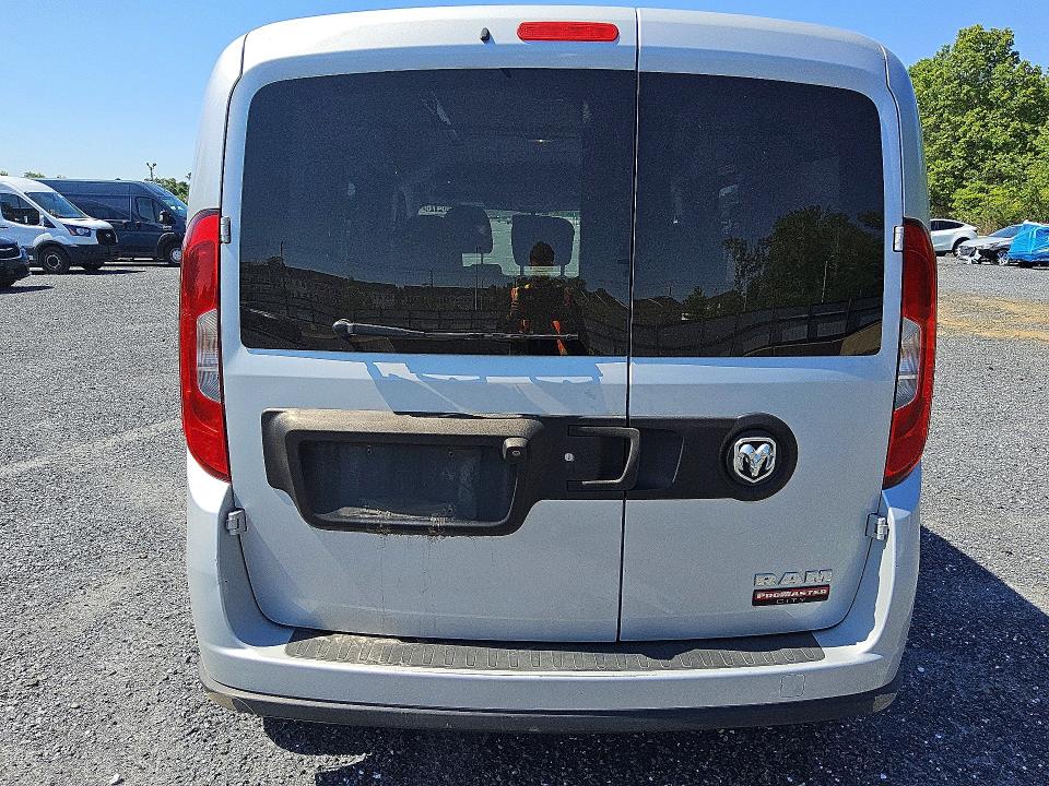 2018 Ram Promaster city VIN ZFBERFBBXJ6K51669 COPART salvage auction — MECHANICAL, MD - CERTIFICATE OF TITLE, sold $125 on 2026-07-21 (photo 6)